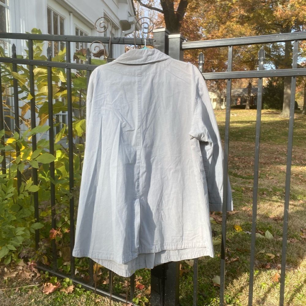 Blue Fish Hand Painted Jacket RARE! - Picture 7 of 10